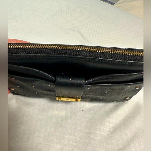 Chloe black leather clutch/Wallet! ✨👜